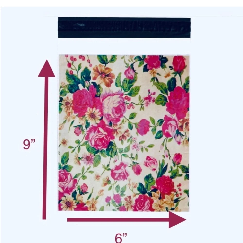 50pcs ~  6x9’ Polymailer Bags~BONUS 50ct Free Stickers 🌺🆕🌺 USPS Approved!